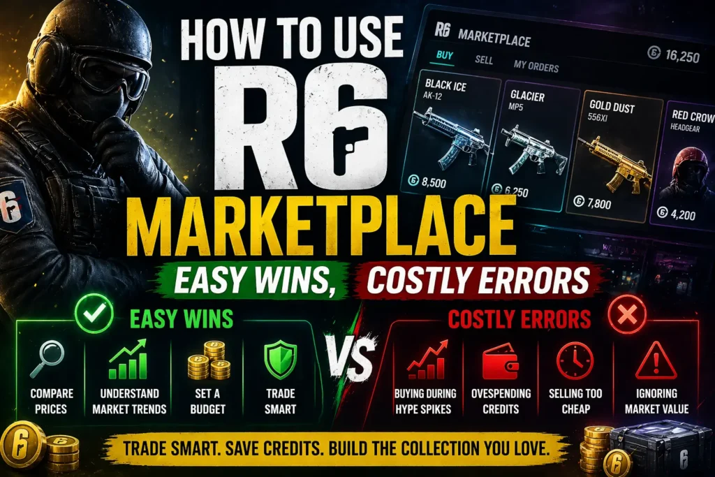 How to Use R6 Marketplace